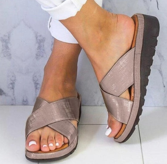 Tacones ortopédicos de verano cómodos y versátiles