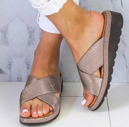 Tacones ortopédicos de verano cómodos y versátiles