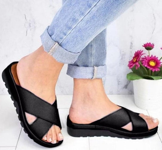 Tacones ortopédicos de verano cómodos y versátiles