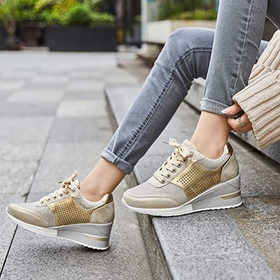 Zapatos de mujer con tacón de cuña