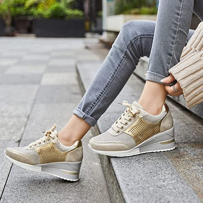 Zapatos de mujer con tacón de cuña