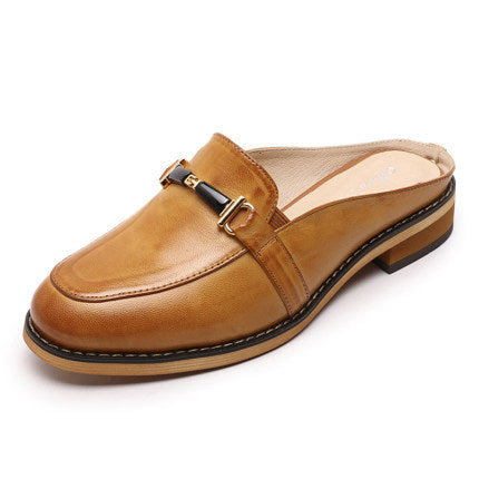 Zapatos de piel auténtica