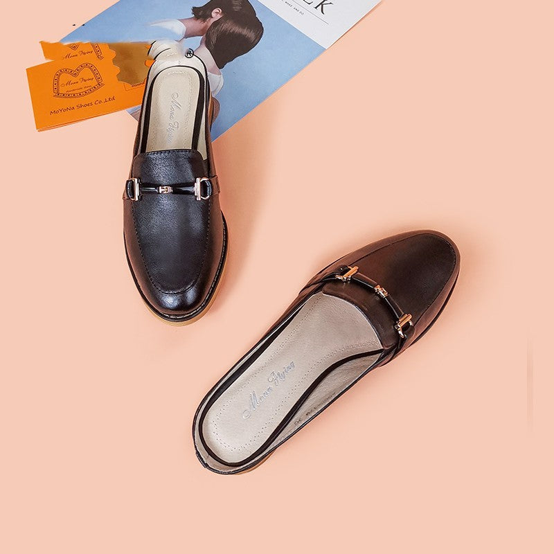 Zapatos de piel auténtica