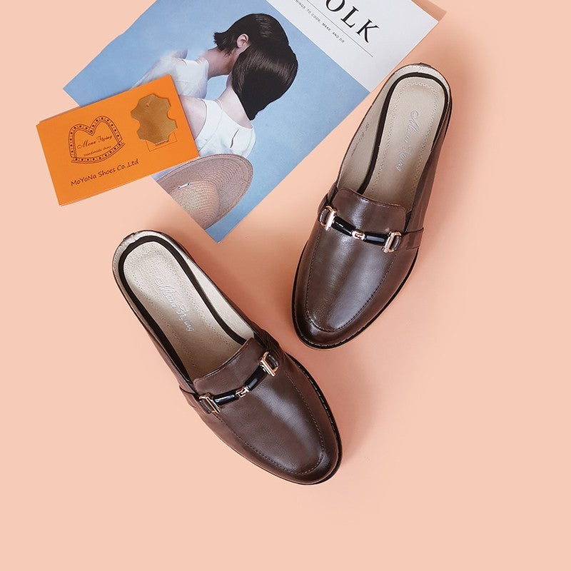Zapatos de piel auténtica