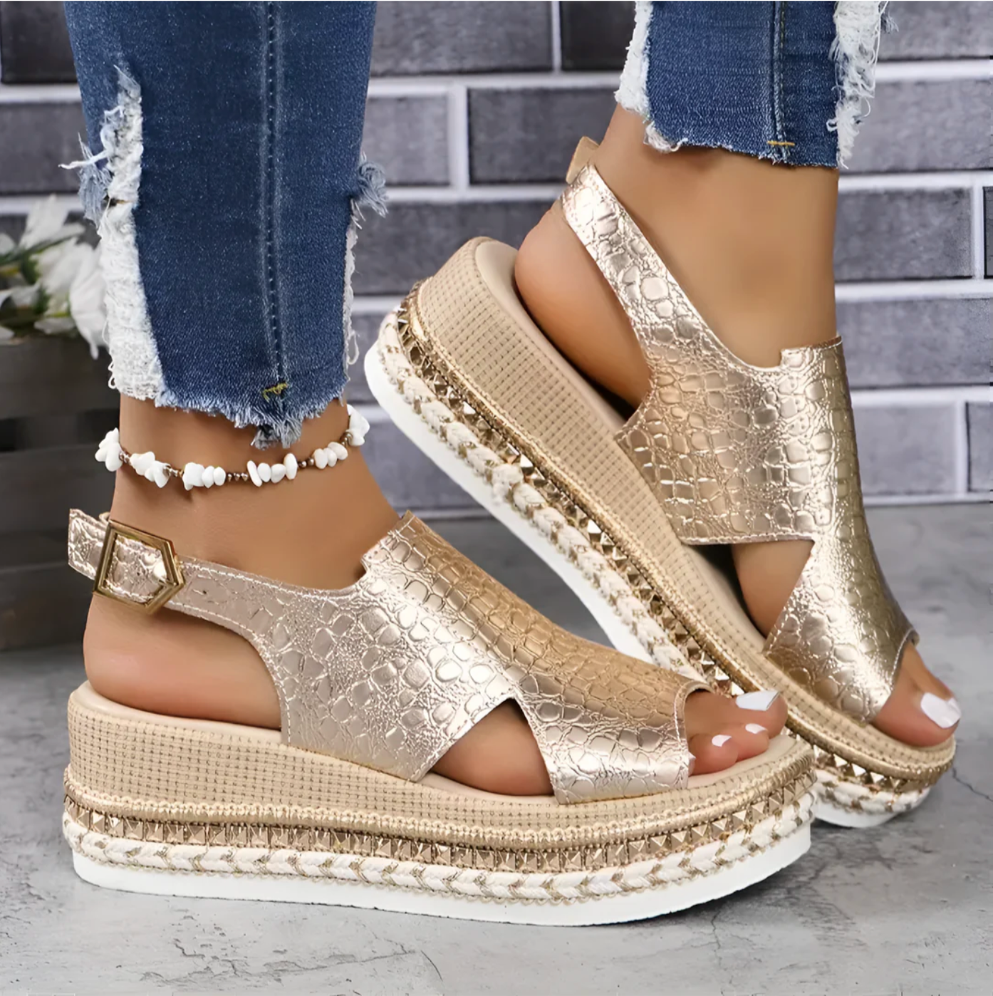 Sandalias ortopédicas de verano cómodas y versátiles