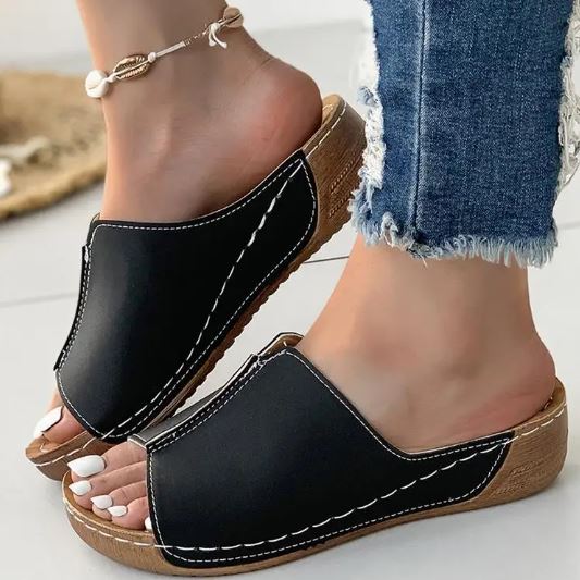 Tacones ortopédicos de verano duraderos y de gran sujeción