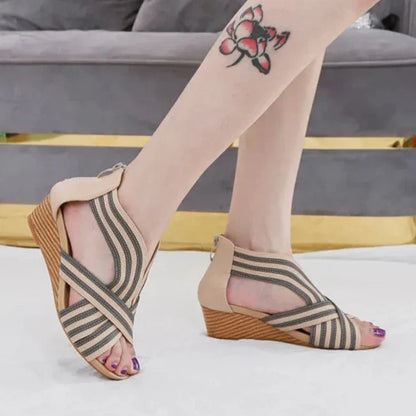 Zapatos de tacón ortopédicos para el verano, cómodos y modernos
