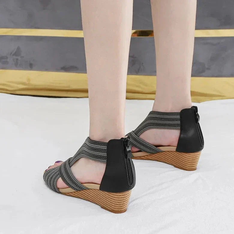 Zapatos de tacón ortopédicos para el verano, cómodos y modernos