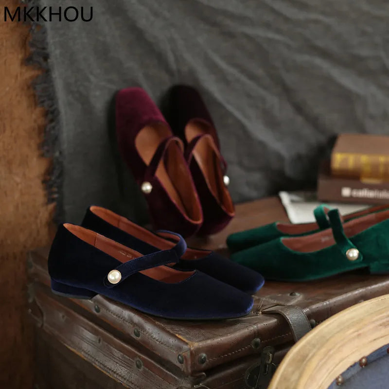 Zapatos casual de terciopelo