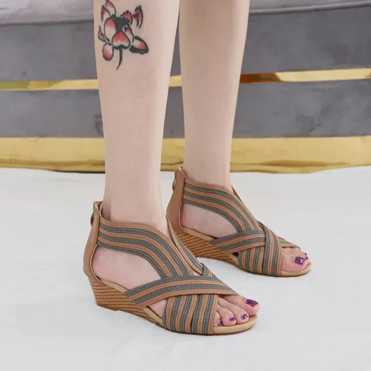 Zapatos de tacón ortopédicos para el verano, cómodos y modernos