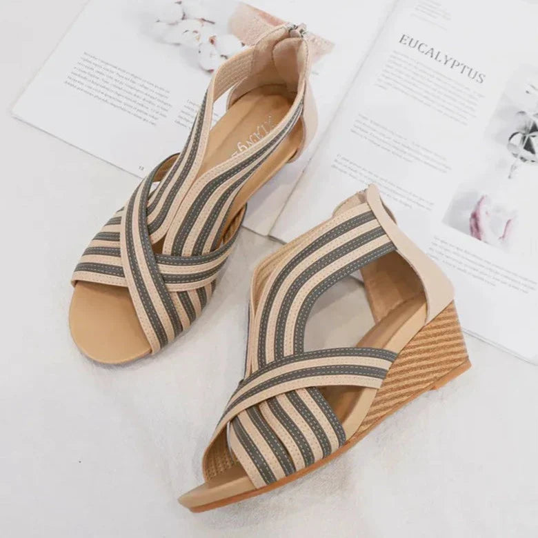 Zapatos de tacón ortopédicos para el verano, cómodos y modernos
