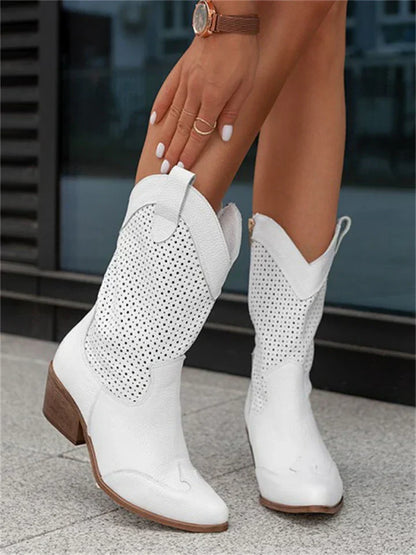 Elegantes y detalladas botas de apoyo para el verano