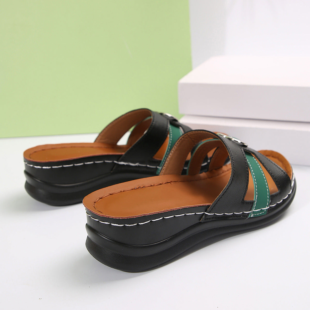 Sandalias ortopédicas de verano, cómodas y elegantes