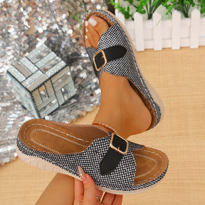 Sandalias ortopédicas de verano, elegantes y de gran sujeción