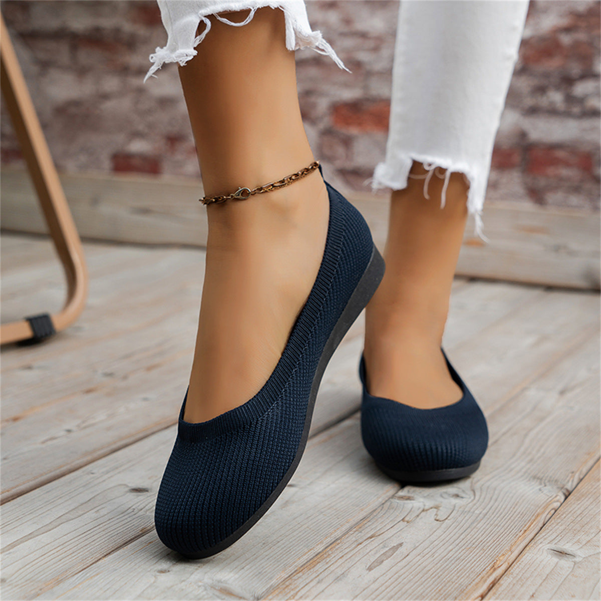 Zapatos informales modernos y elegantes