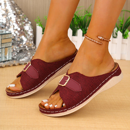Sandalias ortopédicas de verano, elegantes y de gran sujeción