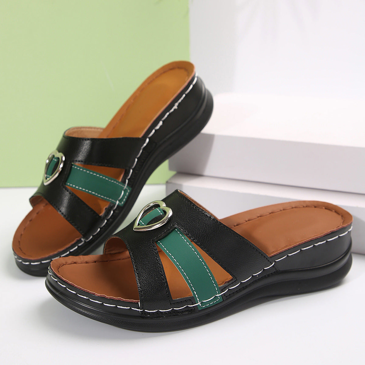 Sandalias ortopédicas de verano, cómodas y elegantes