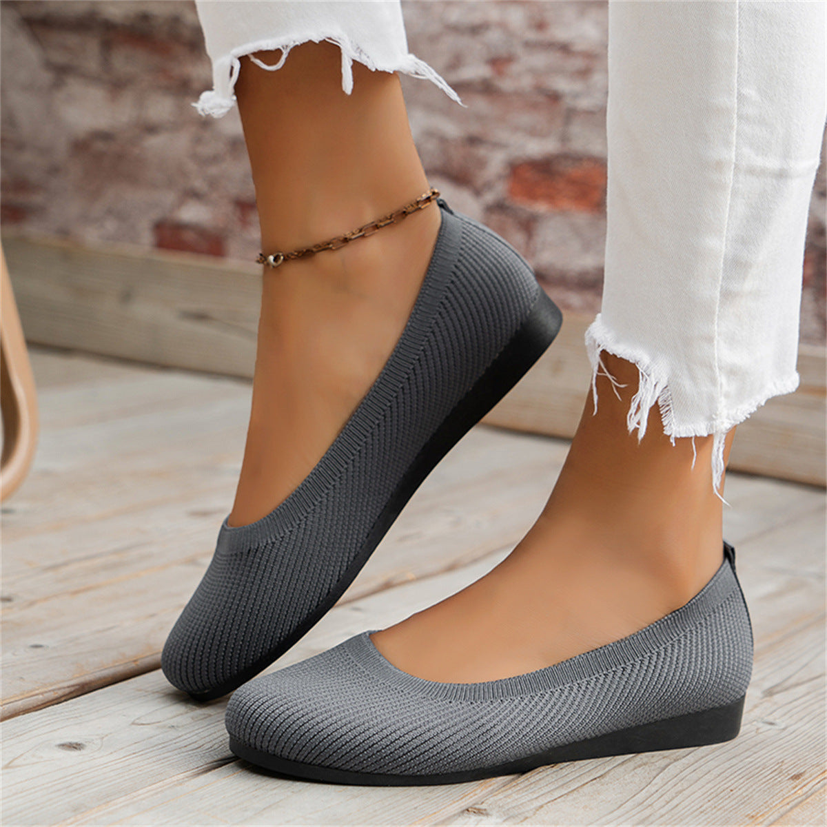 Zapatos informales modernos y elegantes
