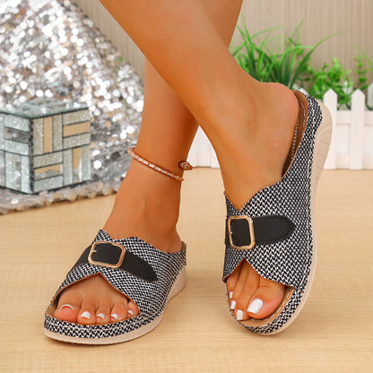 Sandalias ortopédicas de verano, elegantes y de gran sujeción