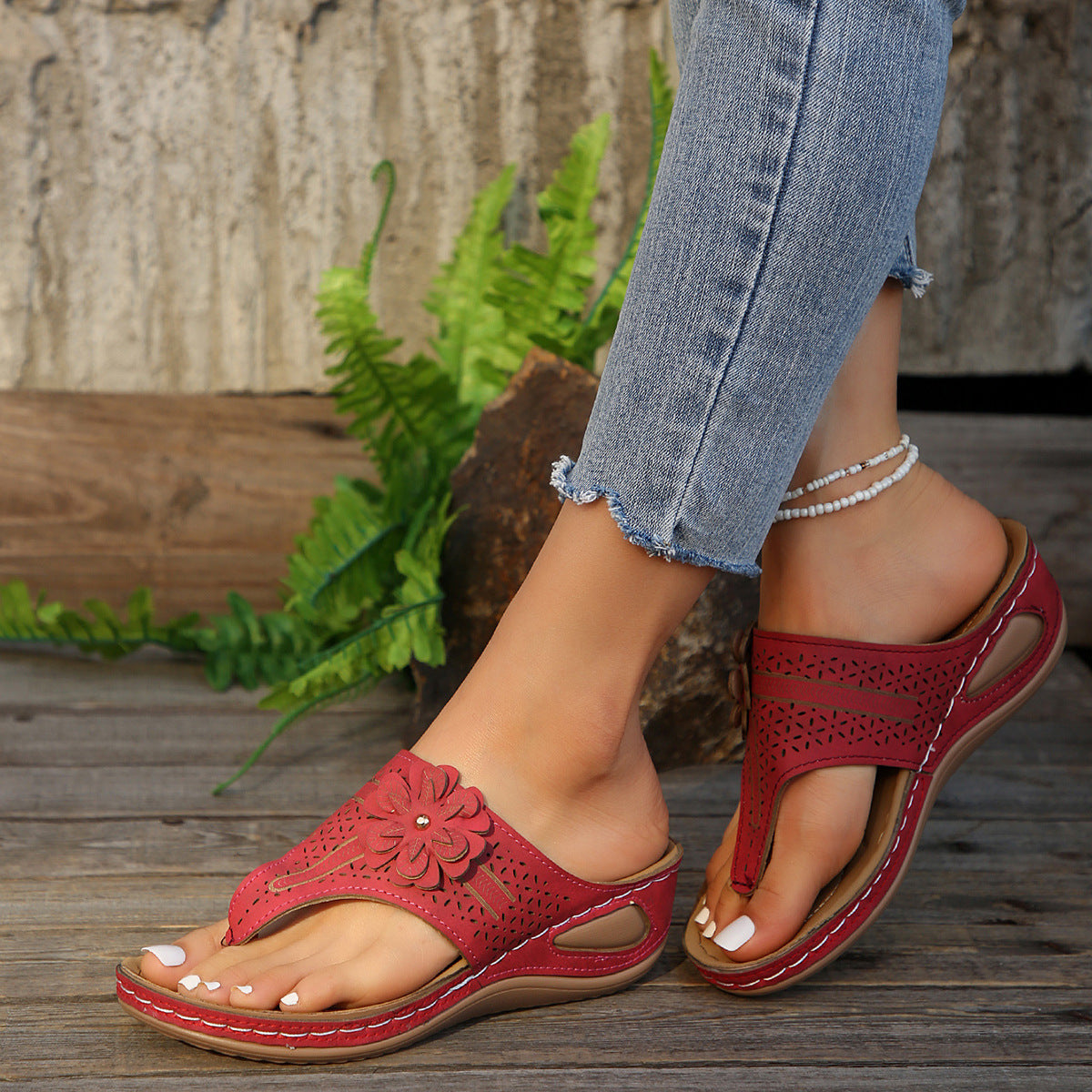 Sandalias ortopédicas de verano, cómodas y elegantes