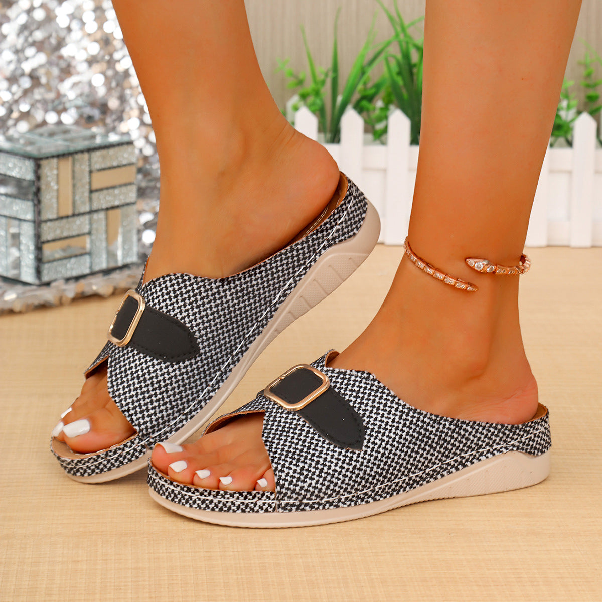 Sandalias ortopédicas de verano, elegantes y de gran sujeción