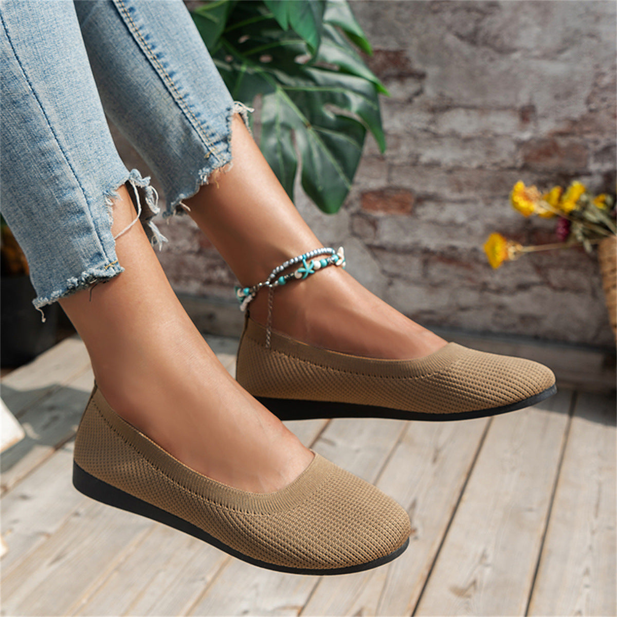 Zapatos informales modernos y elegantes