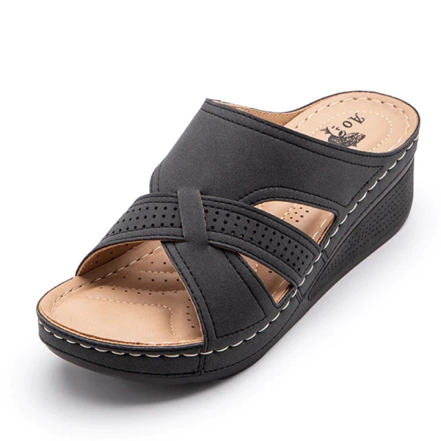 Roma Slip On Slippers Flats