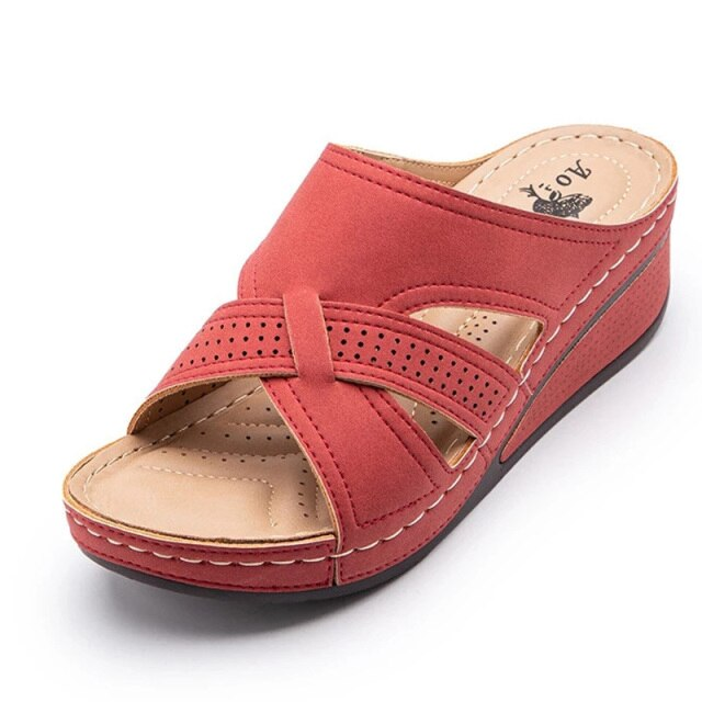Roma Slip On Slippers Flats