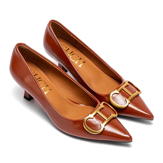 Tacones ortopédicos de moda y de apoyo