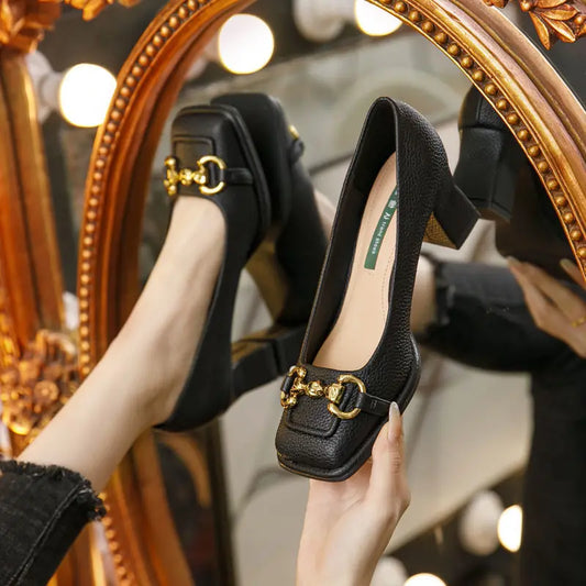 Tacones ortopédicos de apoyo y a la moda