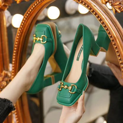 Tacones ortopédicos de apoyo y a la moda