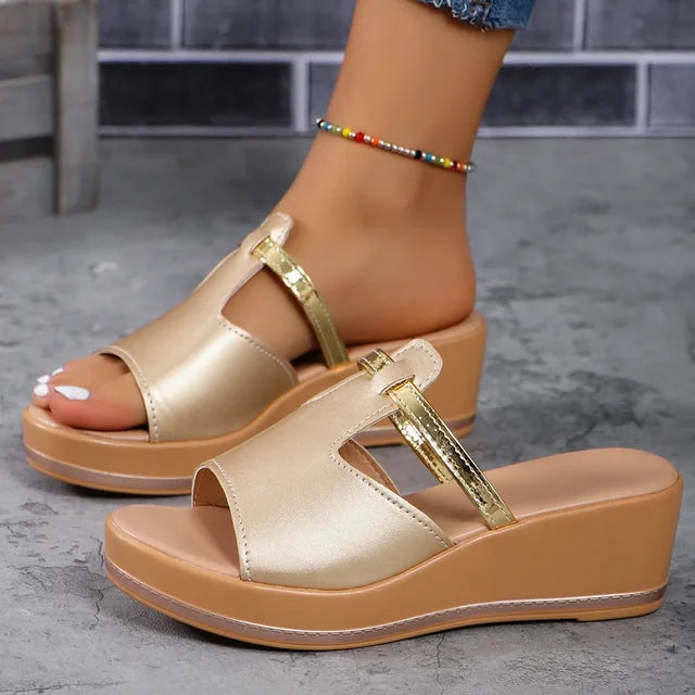 Zapatos ortopédicos sencillos y frescos