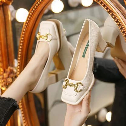 Tacones ortopédicos de apoyo y a la moda