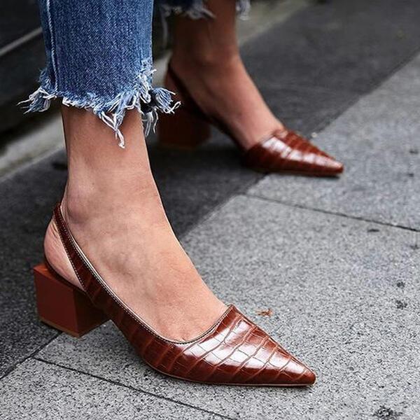 Tacones ortopédicos de verano cómodos y elegantes