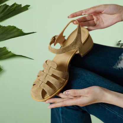 Sandalias ortopédicas de verano con estilo y sujeción