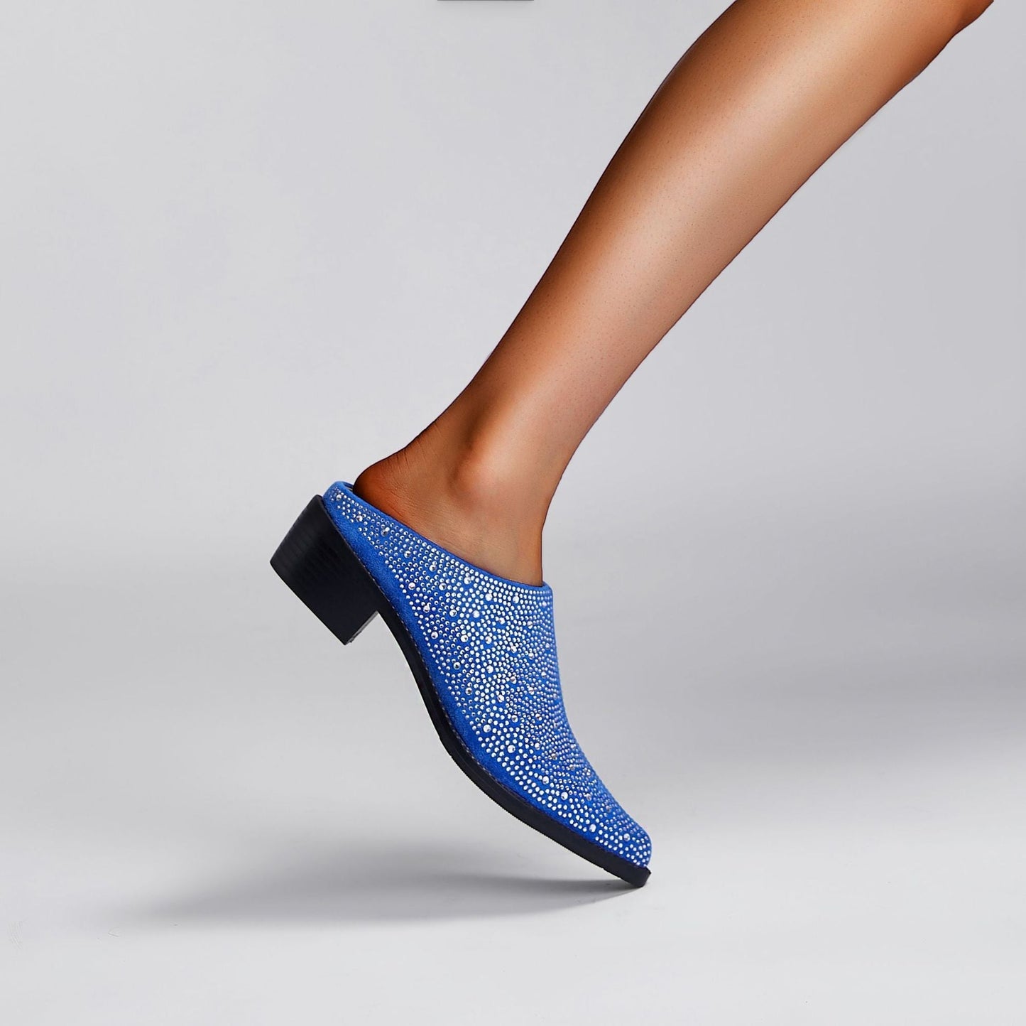 Estilo francés Retro puntiagudo zapatos de tacón plano