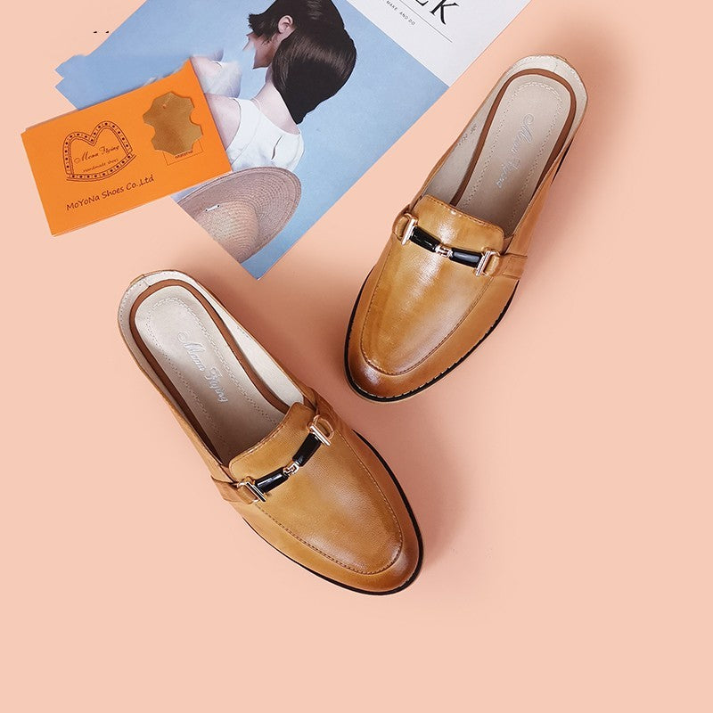Zapatos de piel auténtica