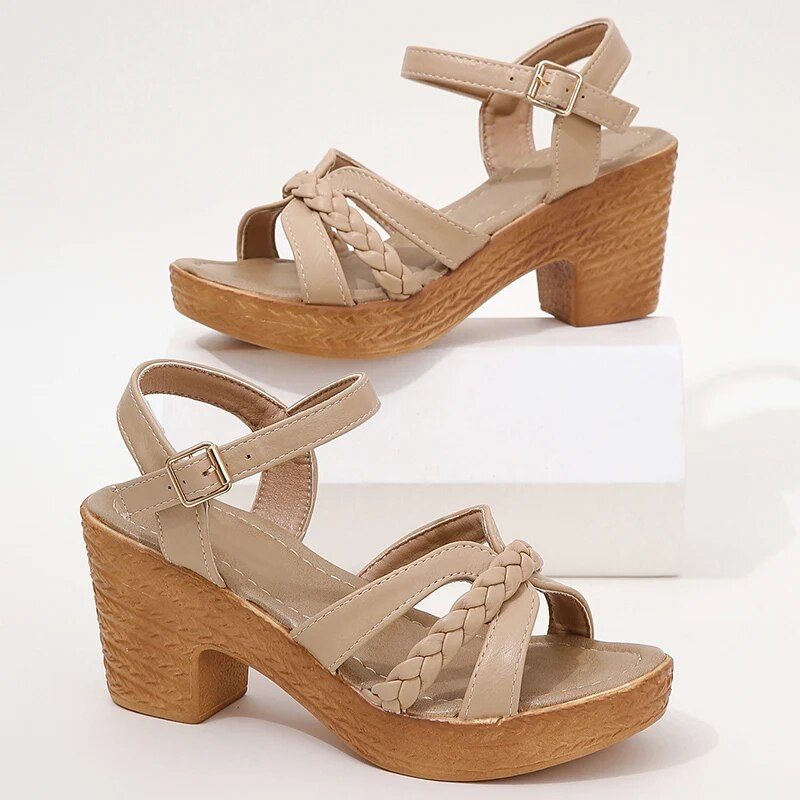 Tacones ortopédicos para el verano, cómodos y versátiles