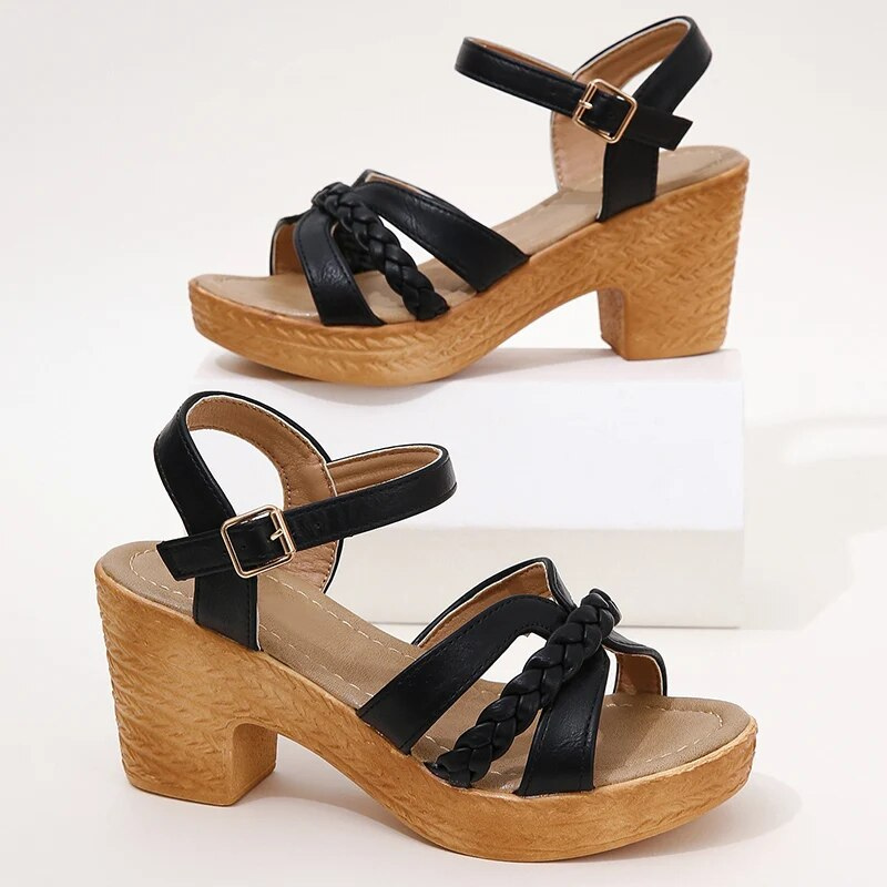 Tacones ortopédicos para el verano, cómodos y versátiles