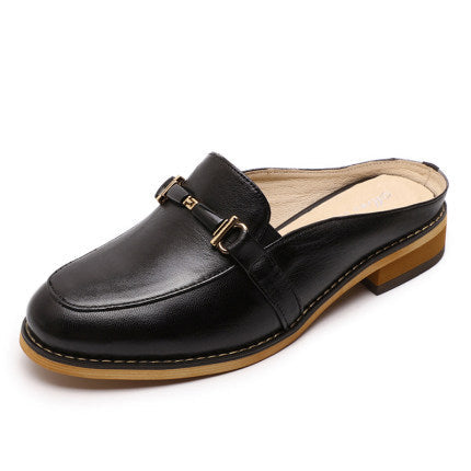 Zapatos de piel auténtica