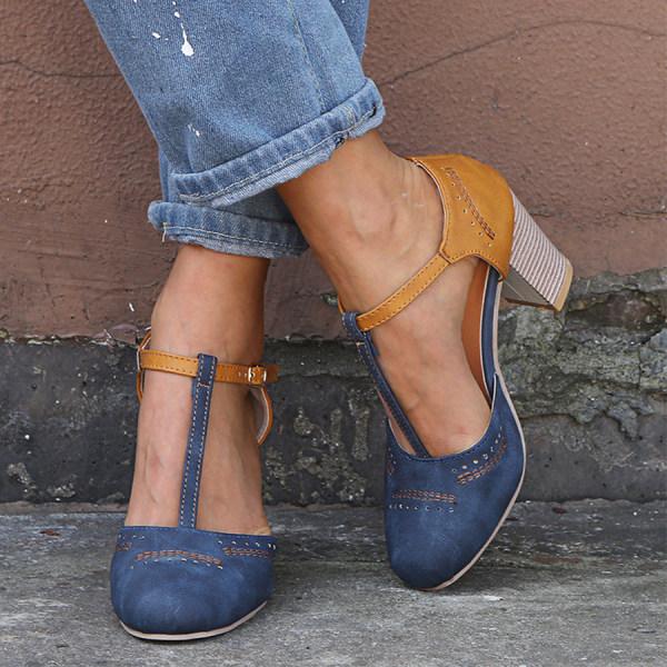 Elegantes y detallados tacones de apoyo para el verano
