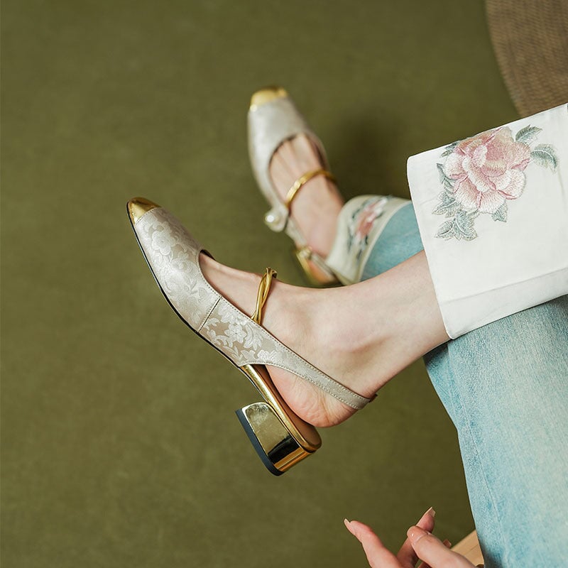 Elegantes y detalladas sandalias de apoyo para el verano