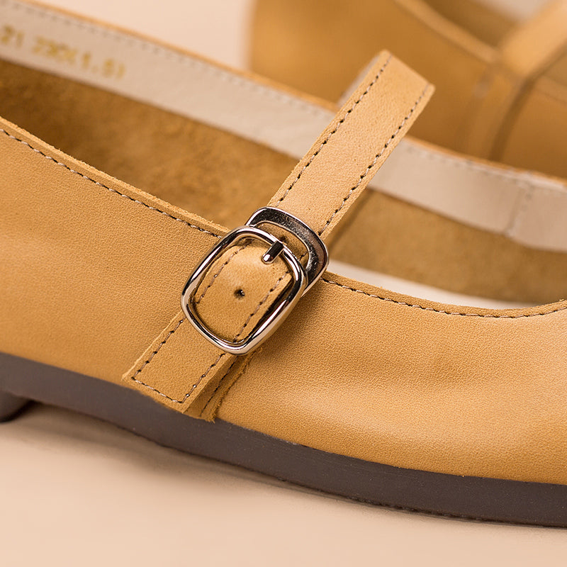 Sandalias de tacón redondo