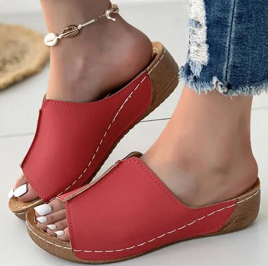 Tacones ortopédicos de verano duraderos y de gran sujeción