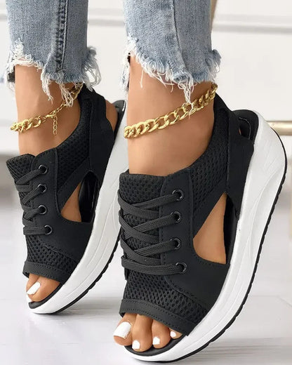 Sandalias Plataforma Mujer Cómodas Cuñas