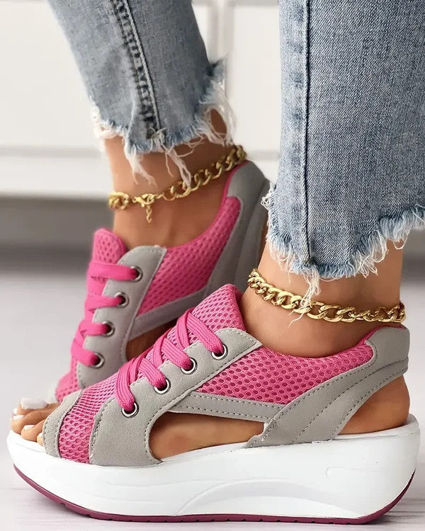 Sandalias Plataforma Mujer Cómodas Cuñas