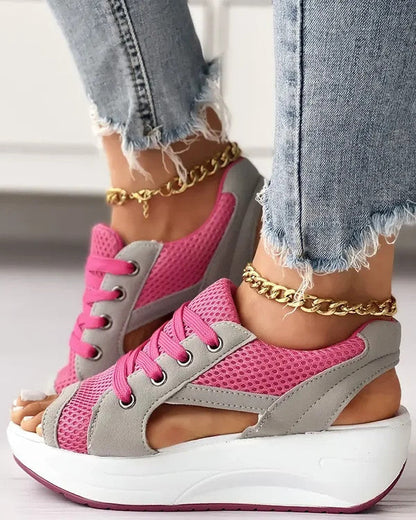 Sandalias Plataforma Mujer Cómodas Cuñas